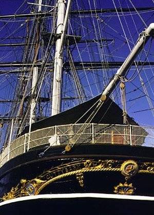 Stern of the Cutty Sark