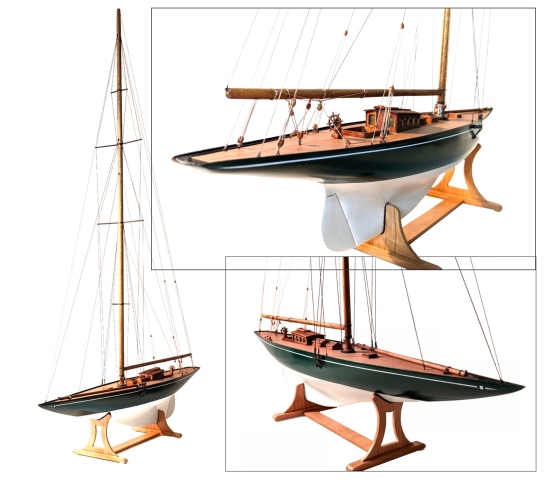 Image of a mahogany Shamrock V model