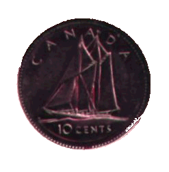 Bluenose - Canadian Dime