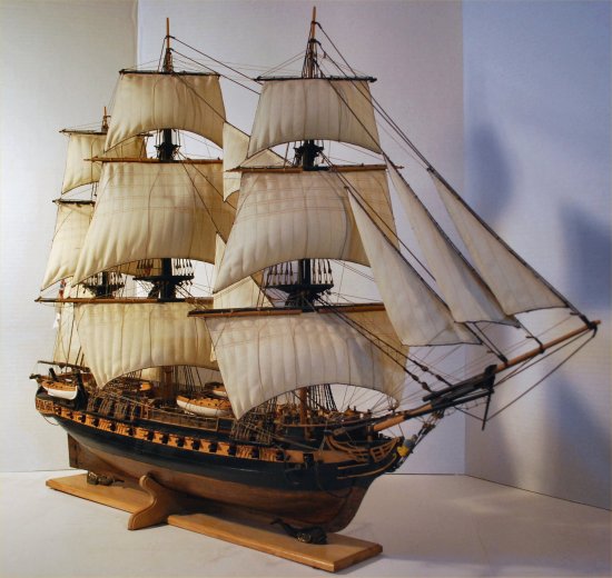 HMS Surprise before restoration